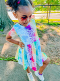 Rainbow Cheetah Dress